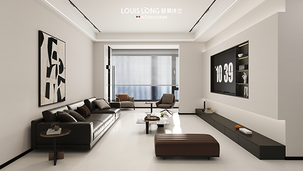 路易诗兰丨灵感案例分享×LUSTER · 卢斯特 | 素色空间里“留白”的高级